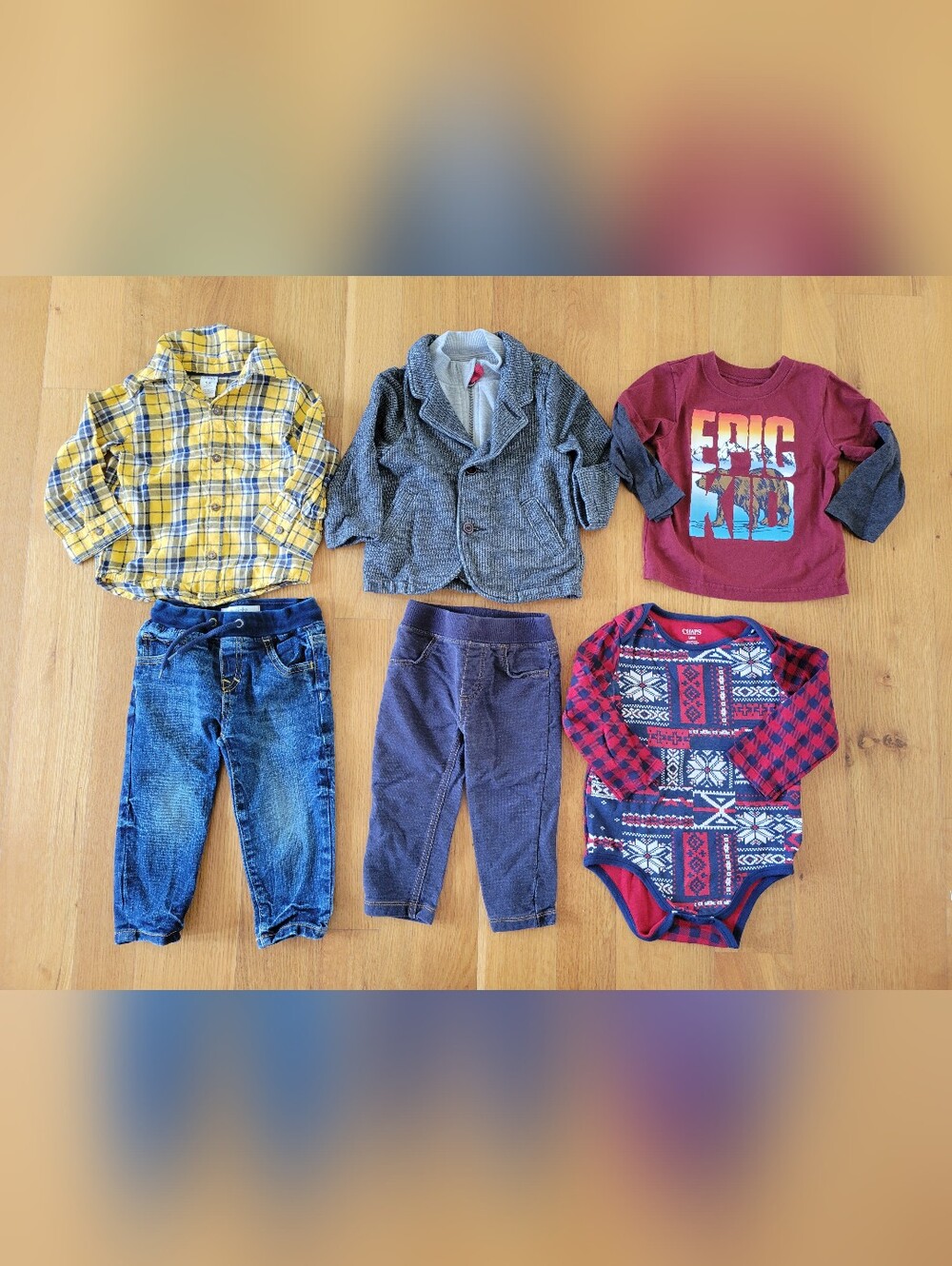 Baby boys size 18 months and 18-24 months clothes bundle